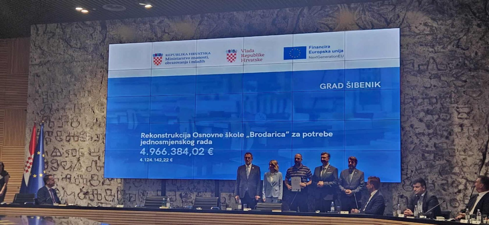 OŠ Brodarica dobit će novu sportsku dvoranu i učionice