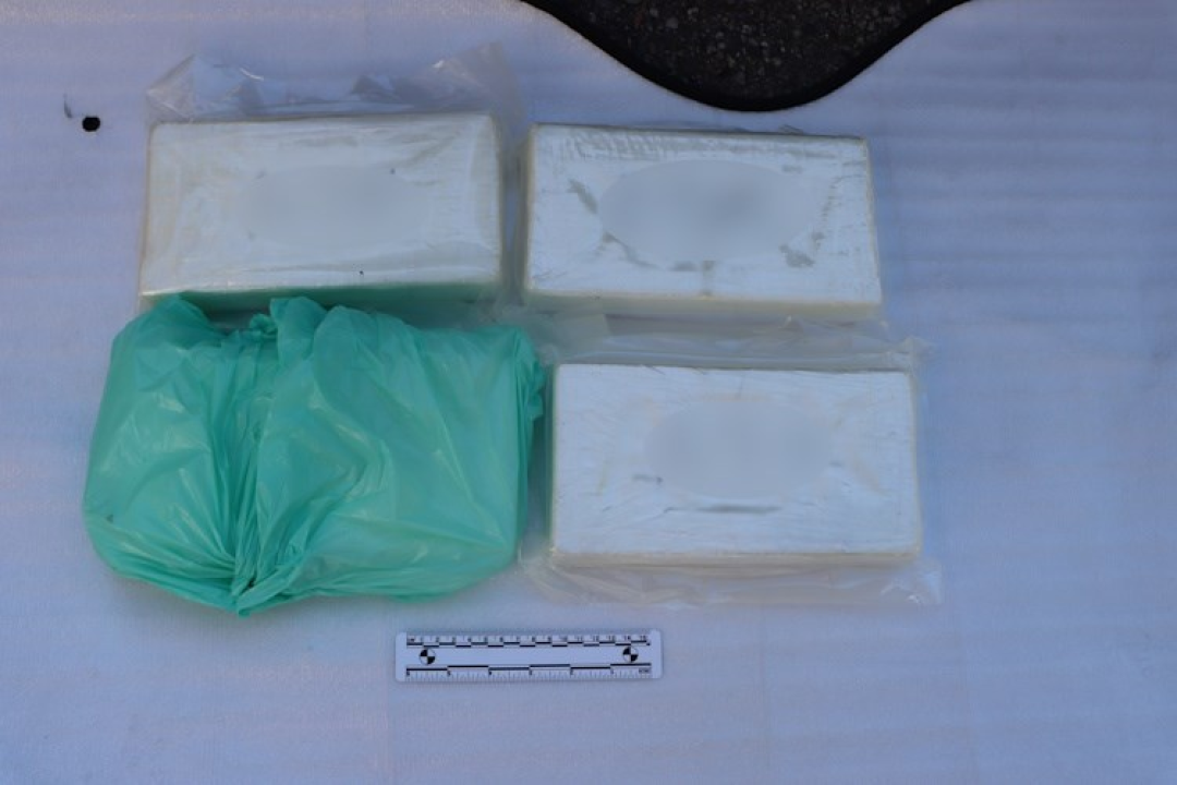 Zaustavljen na A1: Umjesto zračnog jastuka, imao 4,3 kg kokaina 