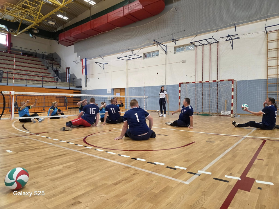 FOTO Klub sjedeće odbojke Knin 95 domaćin Kupa Hrvatske: Naslov pripao Zagrebu