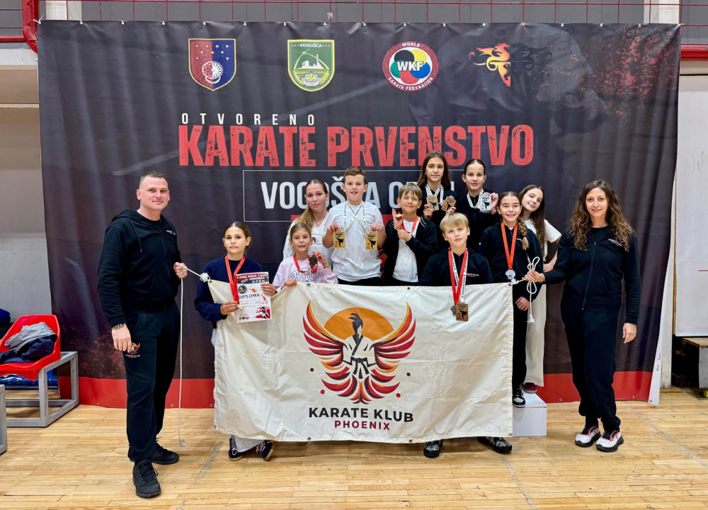 FOTO Karate klub Phoenix iz BiH donio 11 medalja u Murter, pred Prvenstvo Hrvatske