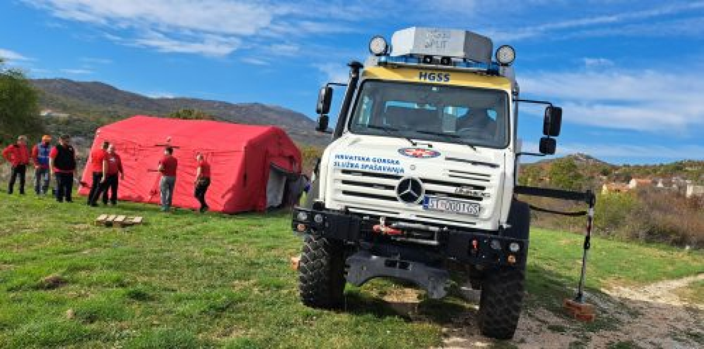 Članovi šibenskog HGSS-a sudjelovali na potražnoj vježbi