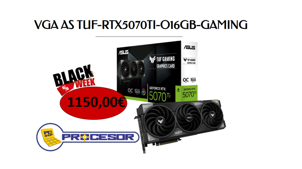 Iskoristite 'Black Week' ponudu u Procesoru: Tjedan velikih popusta na vrhunsku računalnu opremu