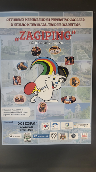 FOTO Stolnotenisačice Šibenika uspješne na kraju godine: tri medalje u Dubrovniku, četiri u Zagrebu