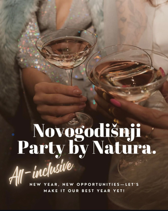 FOTO Dočekajte 2026. u Naturi uz vrhunske zalogaje, pjenušac i hitove koji vas neće pustiti s plesnog podija!