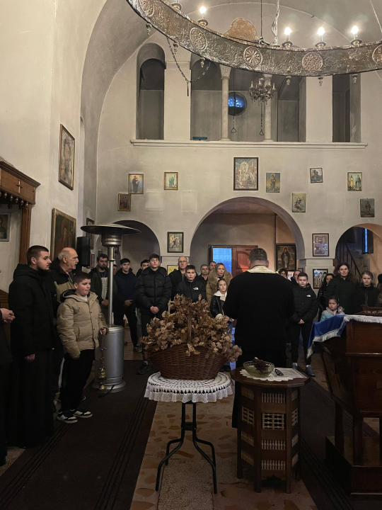 Pravoslavni vjernici u Kninu proslavili Božić