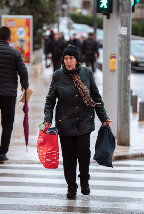 FOTO Đir po gradu, utorak 14. siječnja