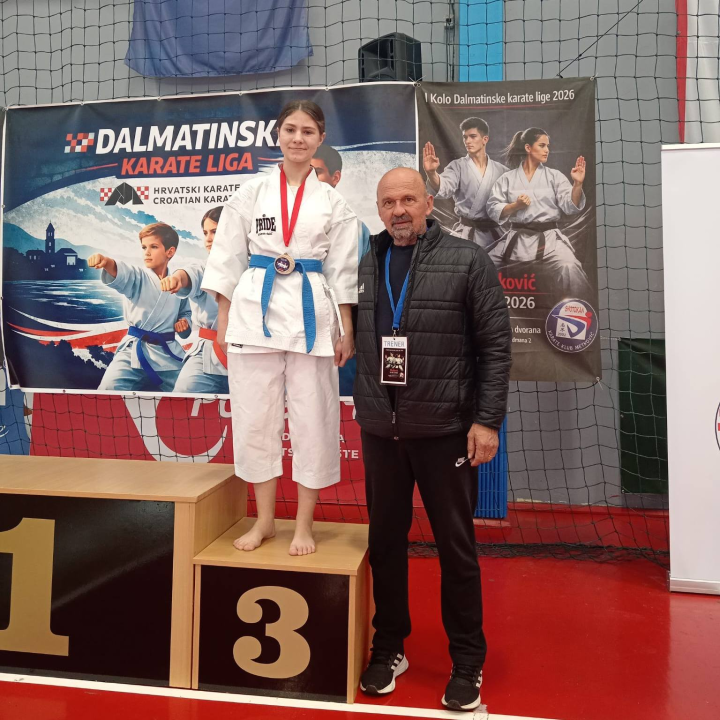 FOTO Svih devet karataša Šibenika uzelo medalju u prvom kolu Dalmatinske lige