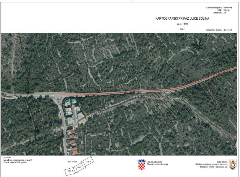 Šibenik će dobiti dvije nove ulice