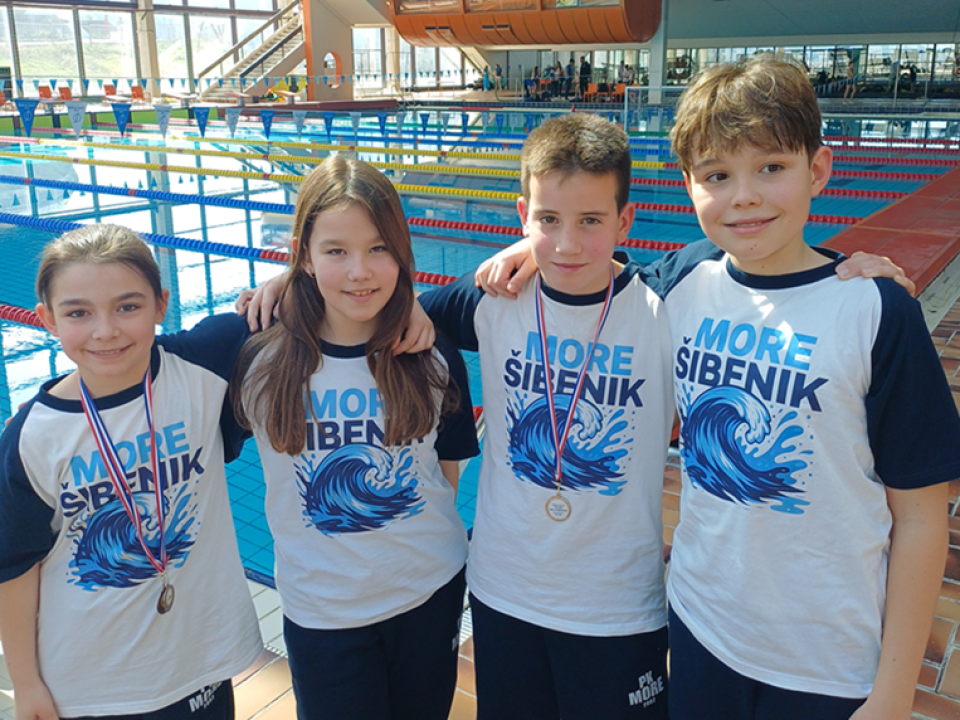FOTO Plivačima Mora četiri medalje na 'Otvorenoj splitskoj ligi'