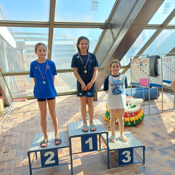 FOTO Plivačima Mora četiri medalje na 'Otvorenoj splitskoj ligi'