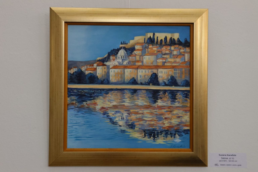 Šibenske slikarice donijele duh svoga grada na izložbu u Čakovcu