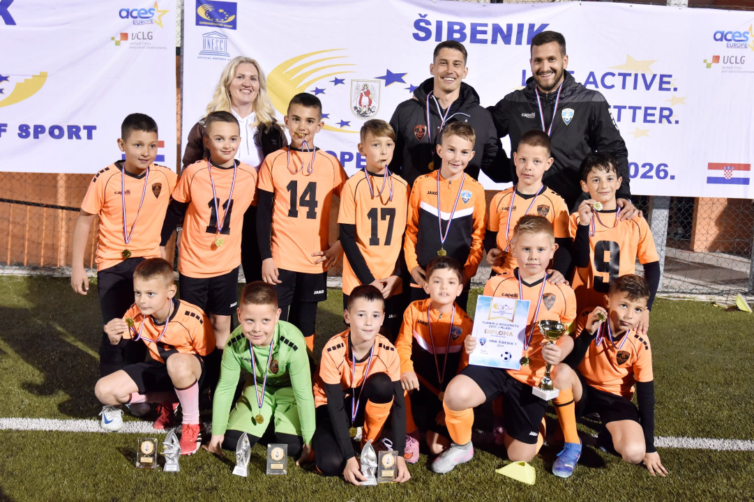 HNK Šibenik pobjednik turnira za djecu na Šubićevcu