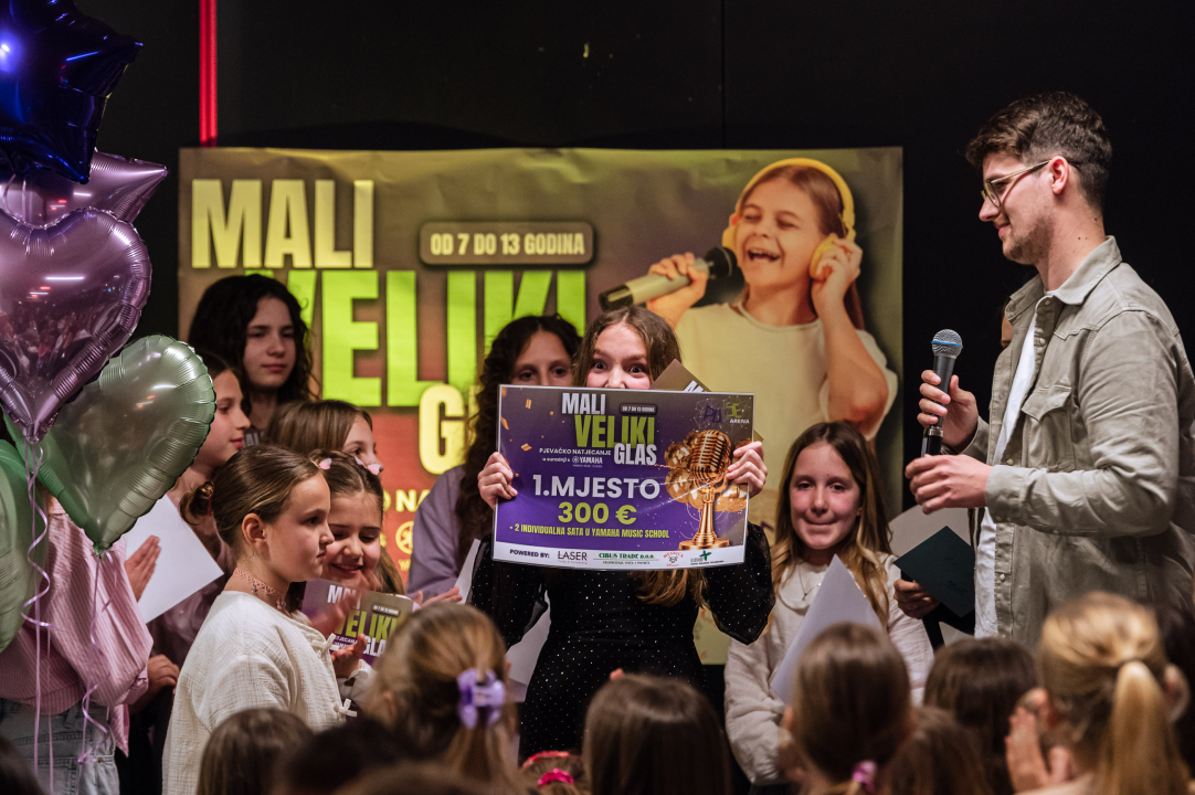 FOTO Mladi talenti oduševili publiku u Pulse Areni: Nuša Ukić odnijela pobjedu!