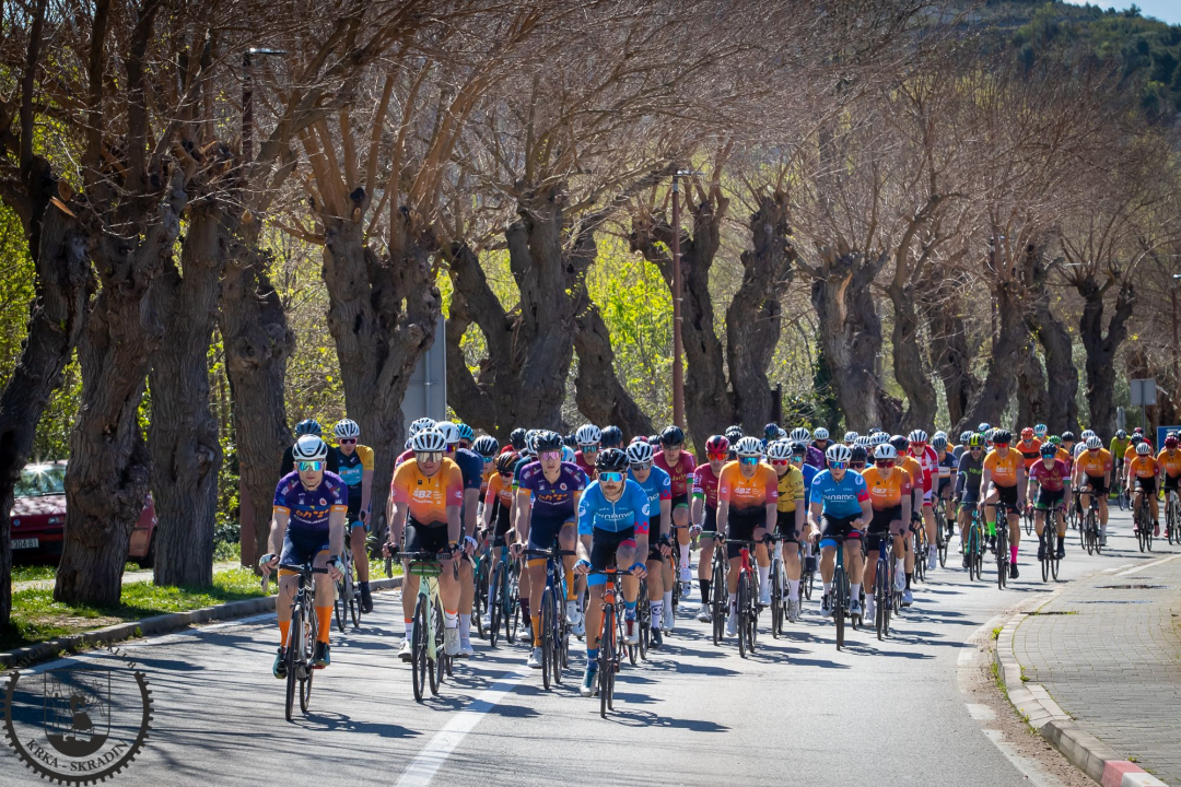 FOTO Biciklistička utrka '5. Skradin Granfondo' nudi uzbudljivi brdski cilj i spektakularnu trasu kroz NP Krka