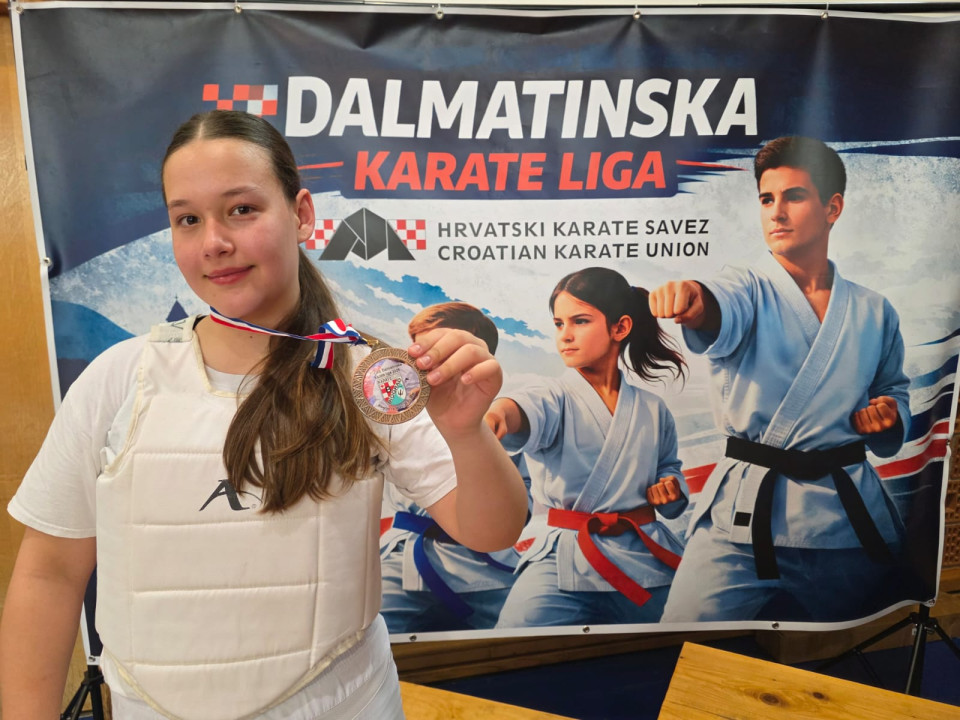 FOTO Karate klub Šibenik 1066 pobjednik 2. kola Dalmatinske lige