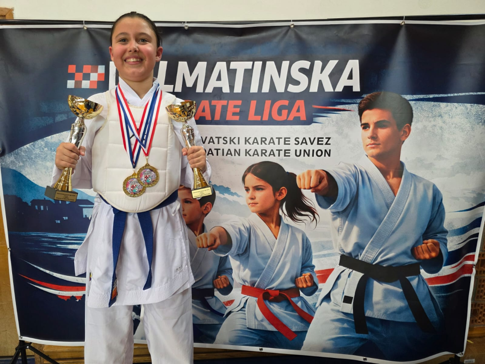 FOTO Karate klub Šibenik 1066 pobjednik 2. kola Dalmatinske lige