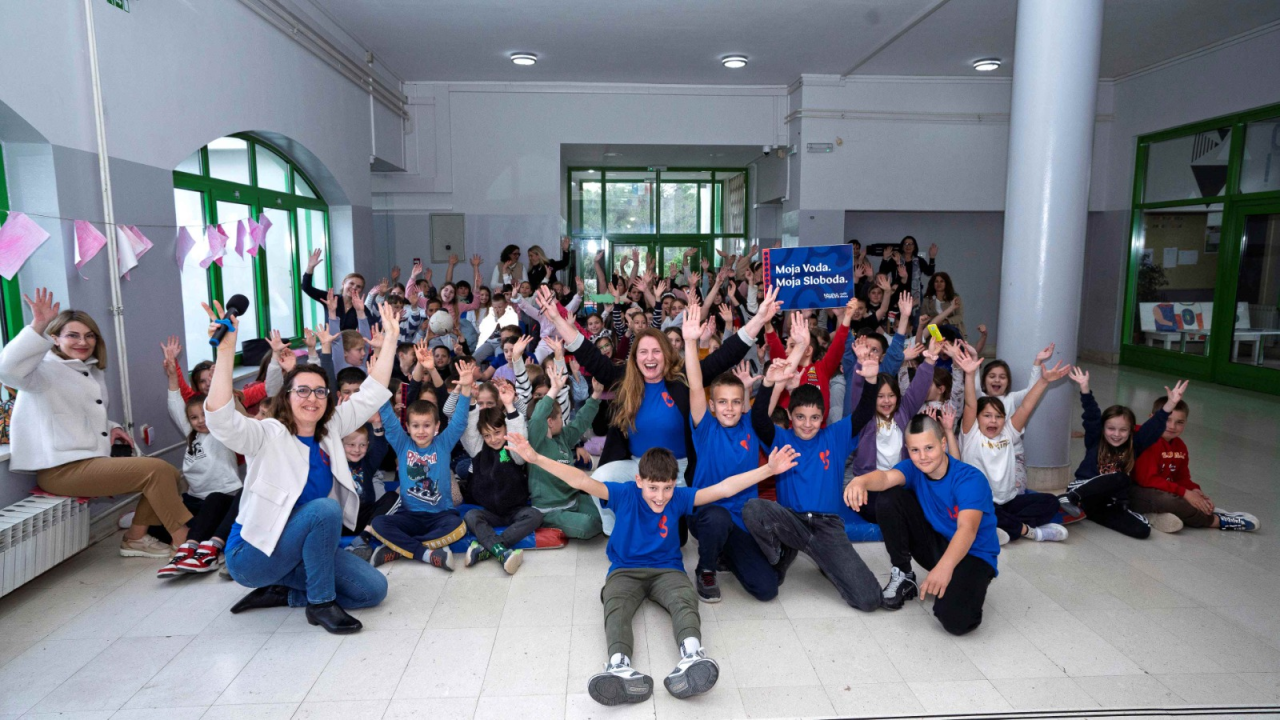FOTO Škole diljem županije pristupile inicijativi Voda Malih Divova