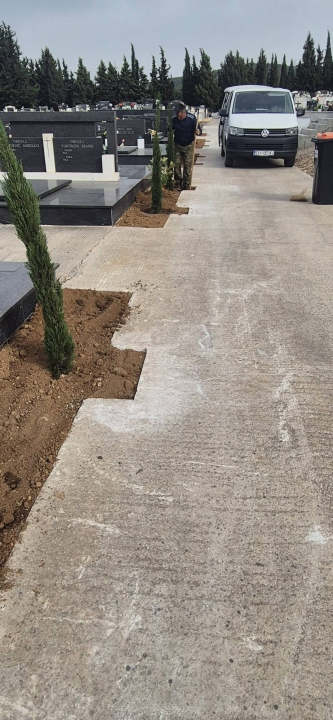 Čempresi završili velik posao: Zasađeno 150 stabala, uklonjeno staro bilje i zamijenjena zemlja