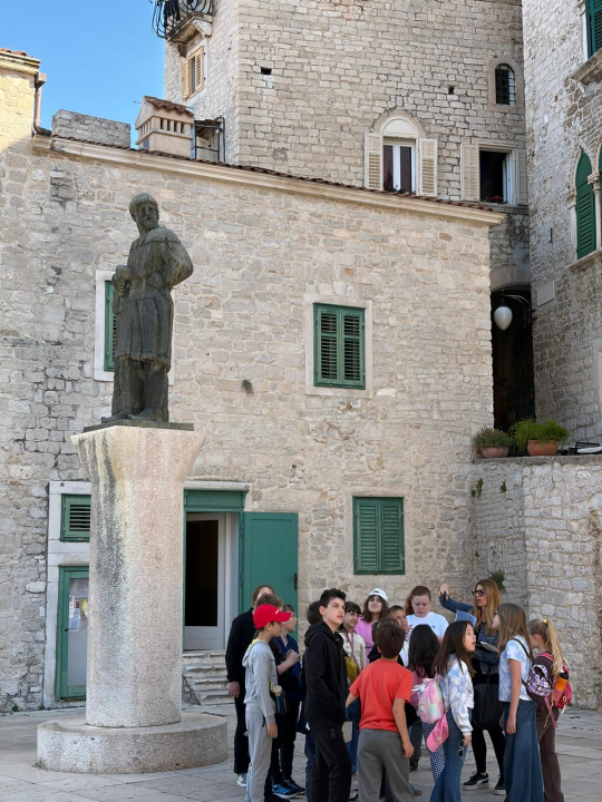 Šibenski školarci upoznali tajne graditelja katedrale