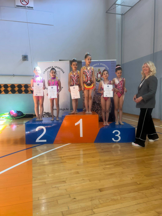 FOTO Ritmičarke Šibenik-Dalmacije domaćinstvo kvalifikacija regije Jug okrunile sa šest zlata