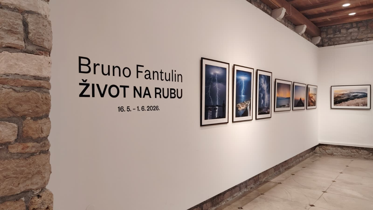 Izložba 'Život na rubu' Bruna Fantulina otvorena u Muzeju grada Šibenika