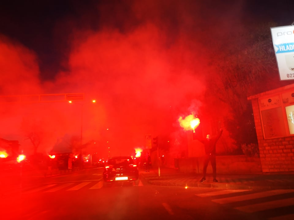 Baldekin gori! Pogledajte slavlje Funcuta nakon osvojenog prvog mjesta