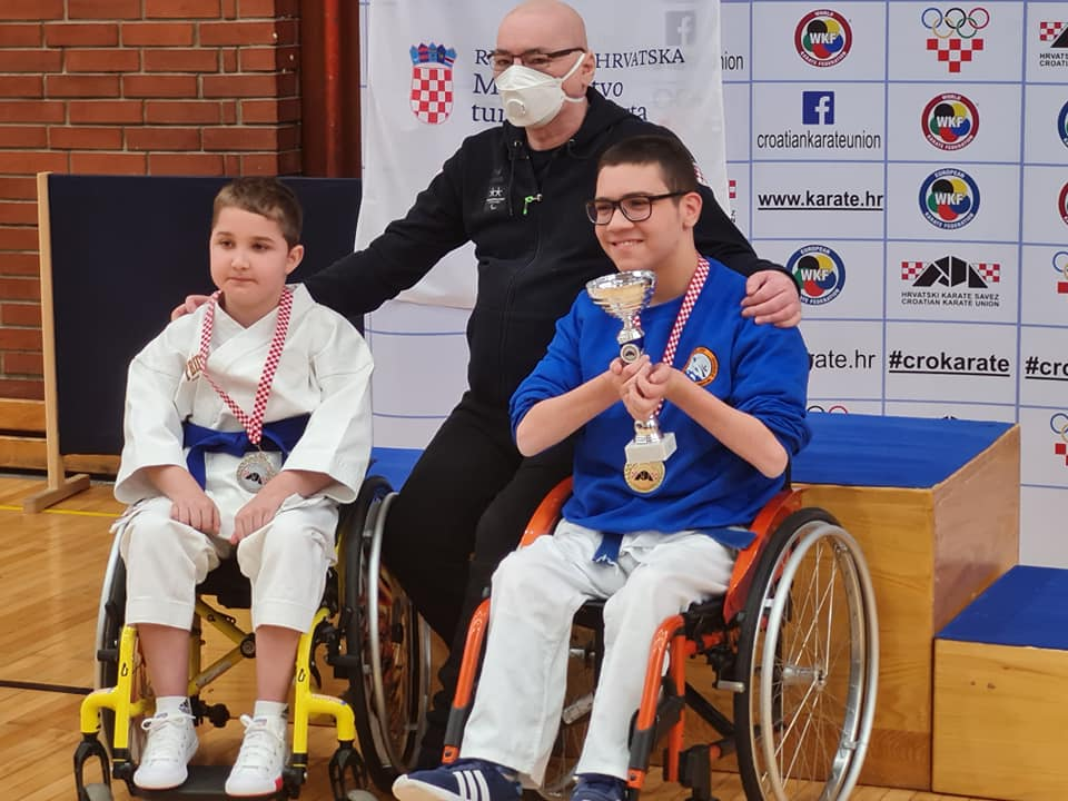 Na Prvenstvu Hrvatske u parakarateu šibenski sportaši ostvarili izniman uspjeh  