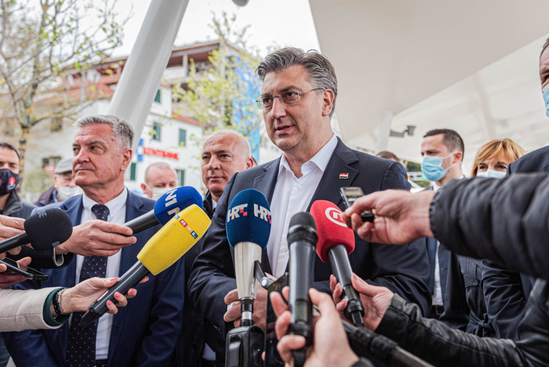 Plenković u Šibeniku: 'Županija je učinila ogromne napore u pogledu razvoja i kvalitete života'