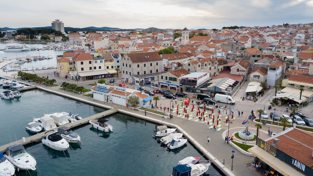 Vodičani se zaželili zajedničkog treninga: Pogledajte kako je izgledalo vježbanje u projektu 'Aktivna Hrvatska'