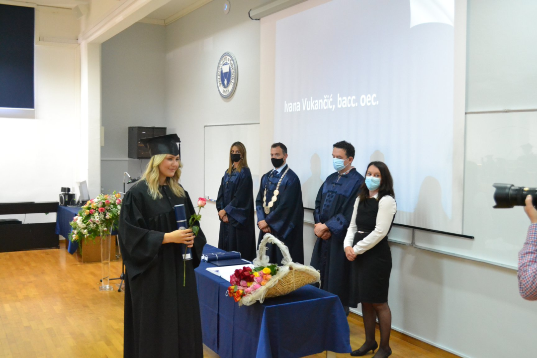 Na šibenskom Veleučilištu održana svečana promocija 80 prvostupnika Menadžmenta