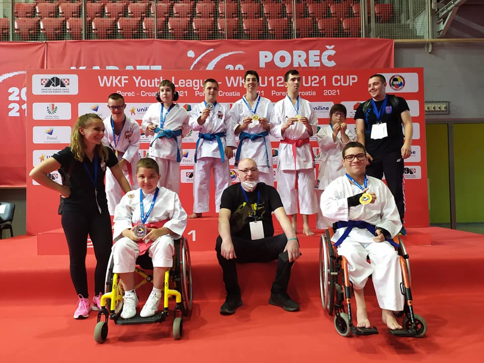 Šibenčanin Antonio Šaršanski osvojio zlatnu medalju na Para-Karate turniru u Poreču