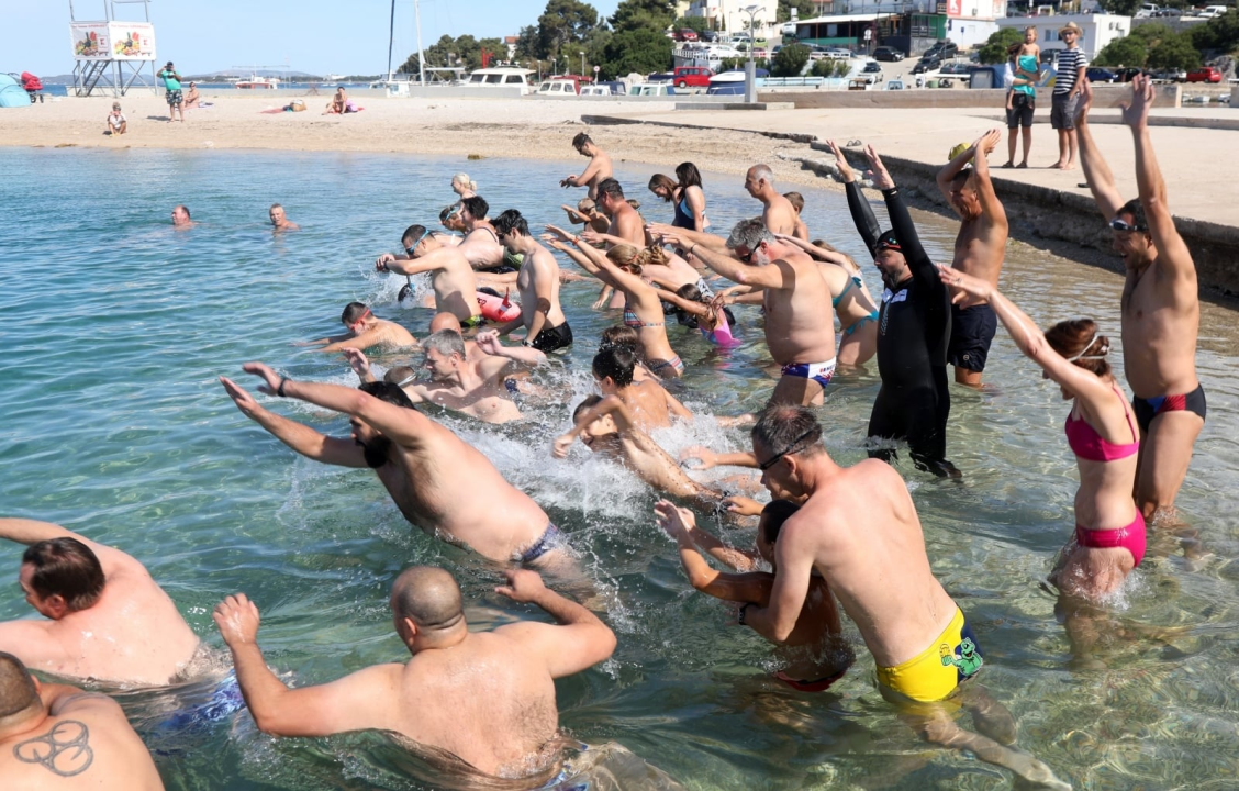 Ribafish jutros zaplivao do Krapnja, krajnji ovogodišnji cilj mu je otok Ugljan