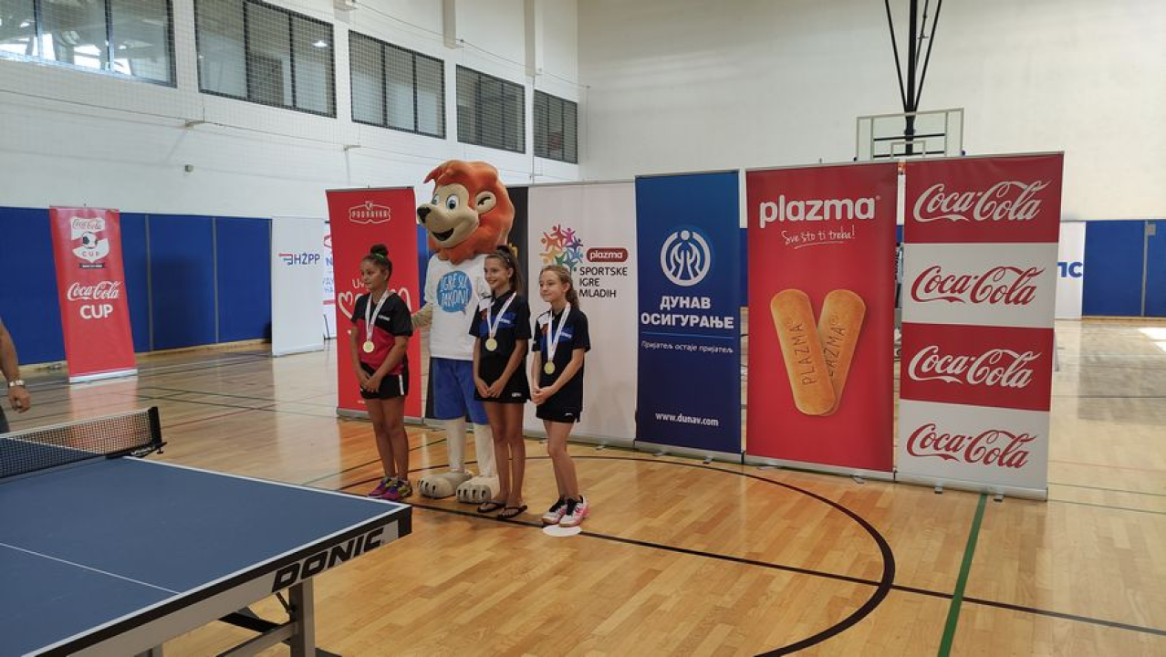 Šibenske stolnotenisačice sjajne u Splitu: Franki Miškić prvo mjesto, Anđeli Živković treće