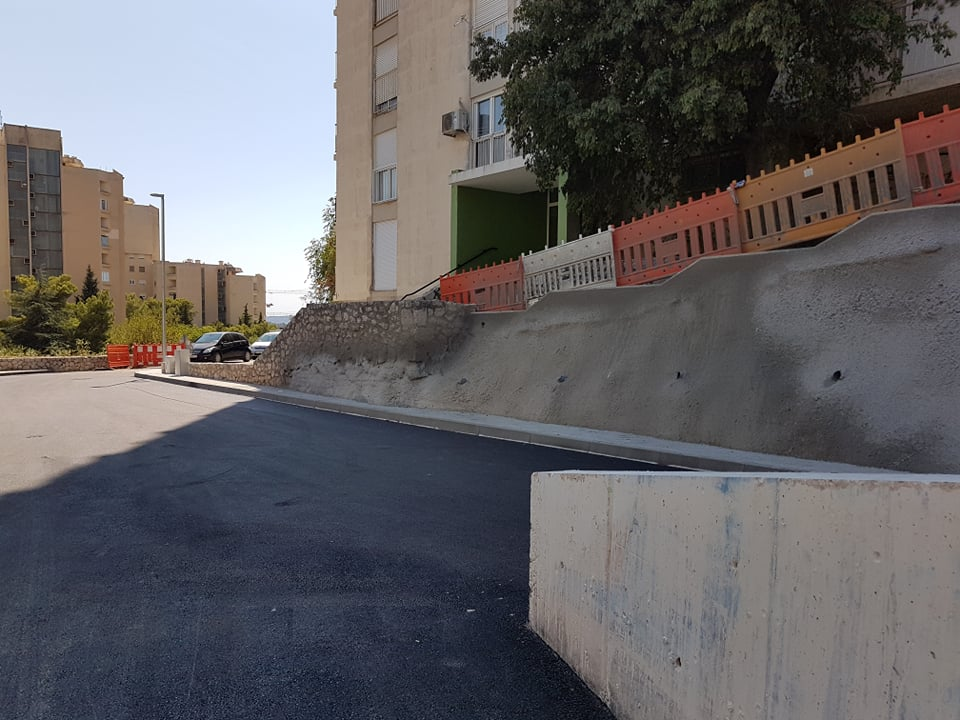 Radovi na probijanju slijepe ulice kod OŠ Vidici pri kraju: Ostaje još postavljanje ograde i signalizacije  