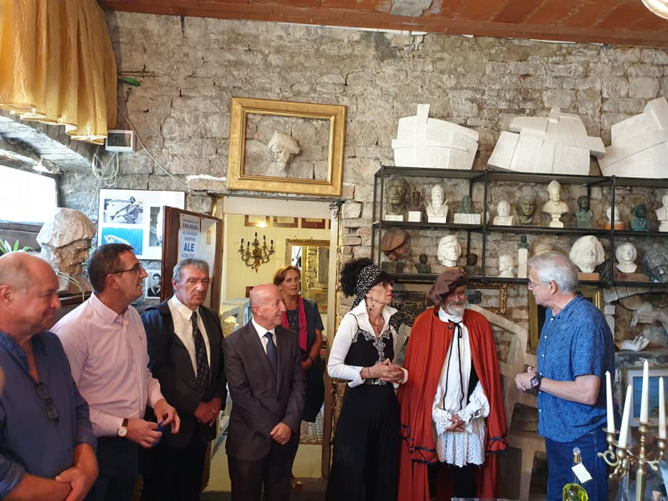 Makedonci, Hrvati i Ale Guberina: Uređen i prezentiran atelje čuvenog šibenskog kipara