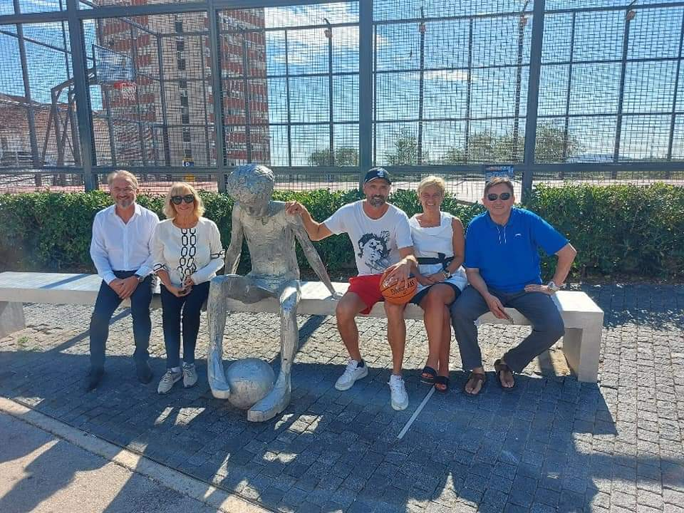 Goran Ivanišević stigao u Šibenik na snimanje filma o Draženu: 'Bili su to jako emotivni trenutci i njemu i nama'