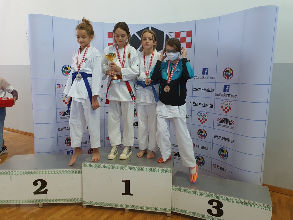 Svih pet karataša Okita na Prvenstvu Hrvatske osvojilo medalju!