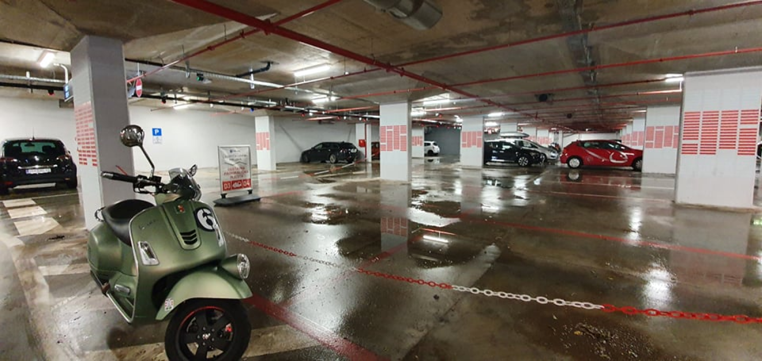 Ovako izgleda garaža pod Poljanom nakon sinoćnjeg nevremena: 'Dogodilo se ono što i cijelom gradu' 