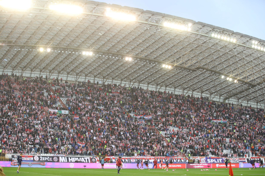Hrvatska ide na Svjetsko prvenstvo! Bilo je dramatično na Poljudu, pogledajte atmosferu s tribina