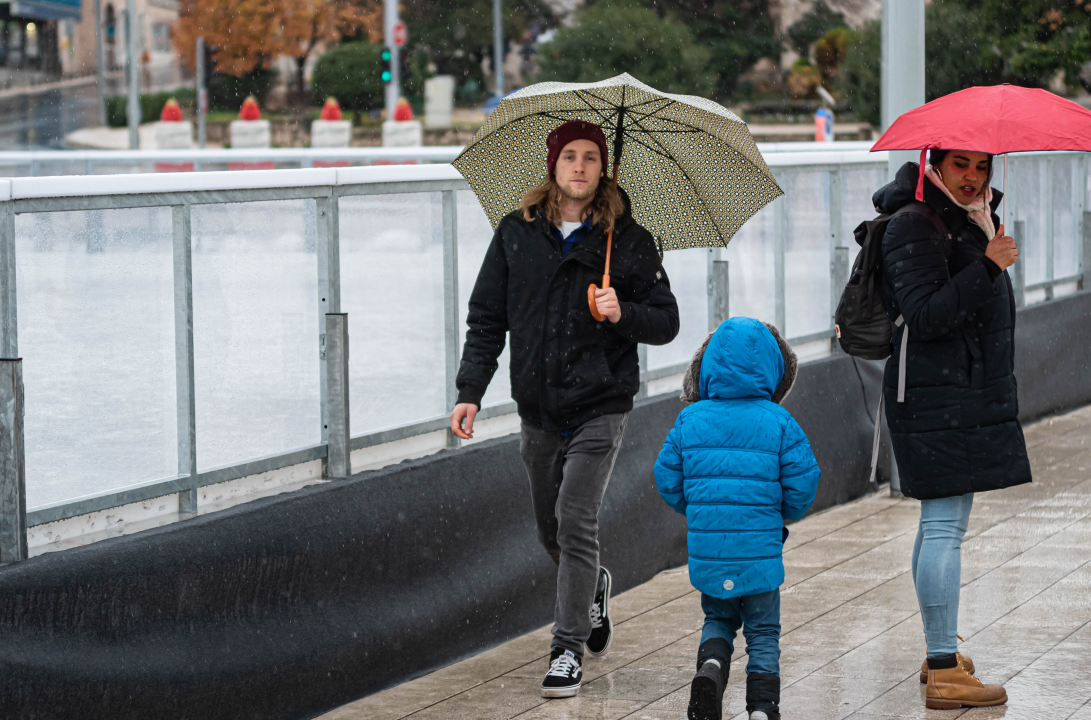 FOTO Đir po gradu, subota 25. prosinca