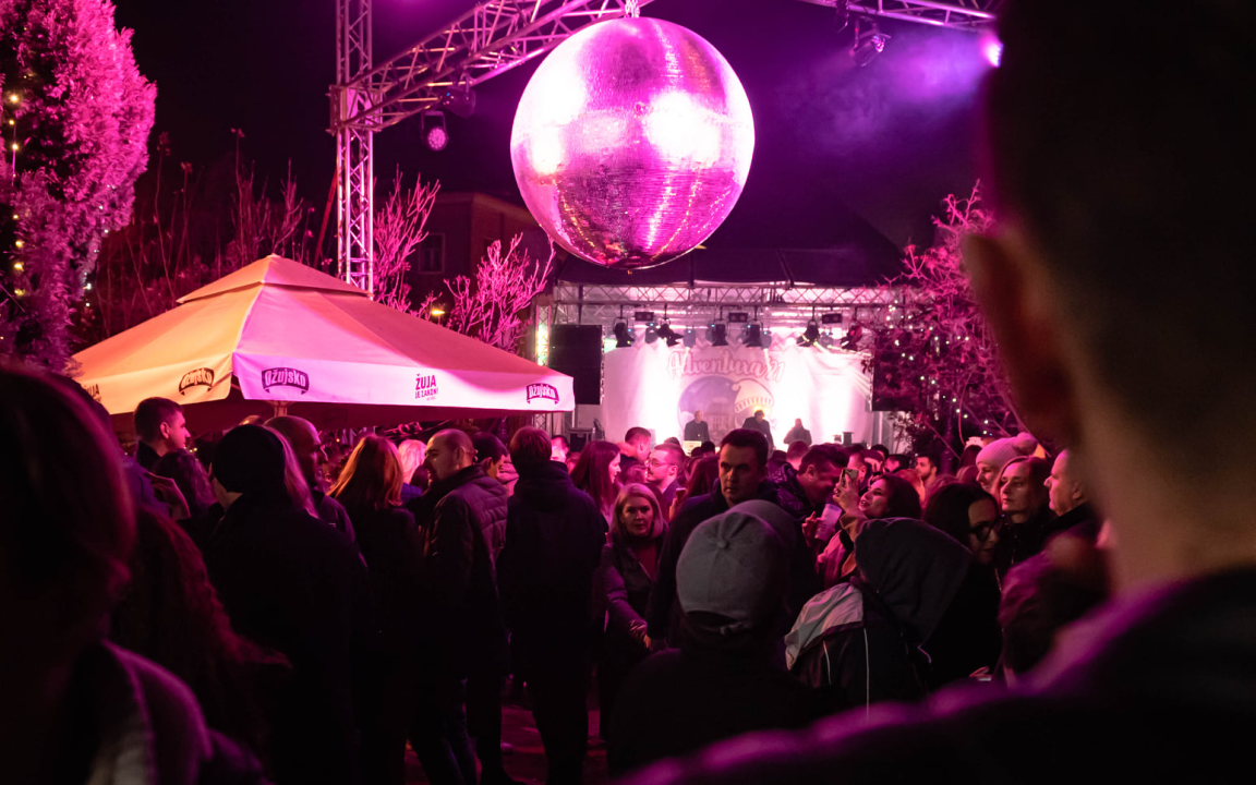 Đardin je i za doček Nove godine bio pun, a vatromet je dodatno začinio stvar