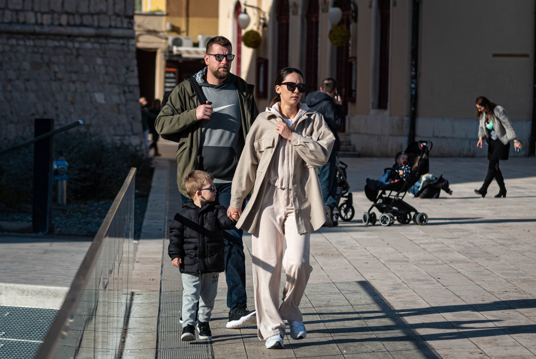 FOTO Đir po gradu, subota 1. siječnja