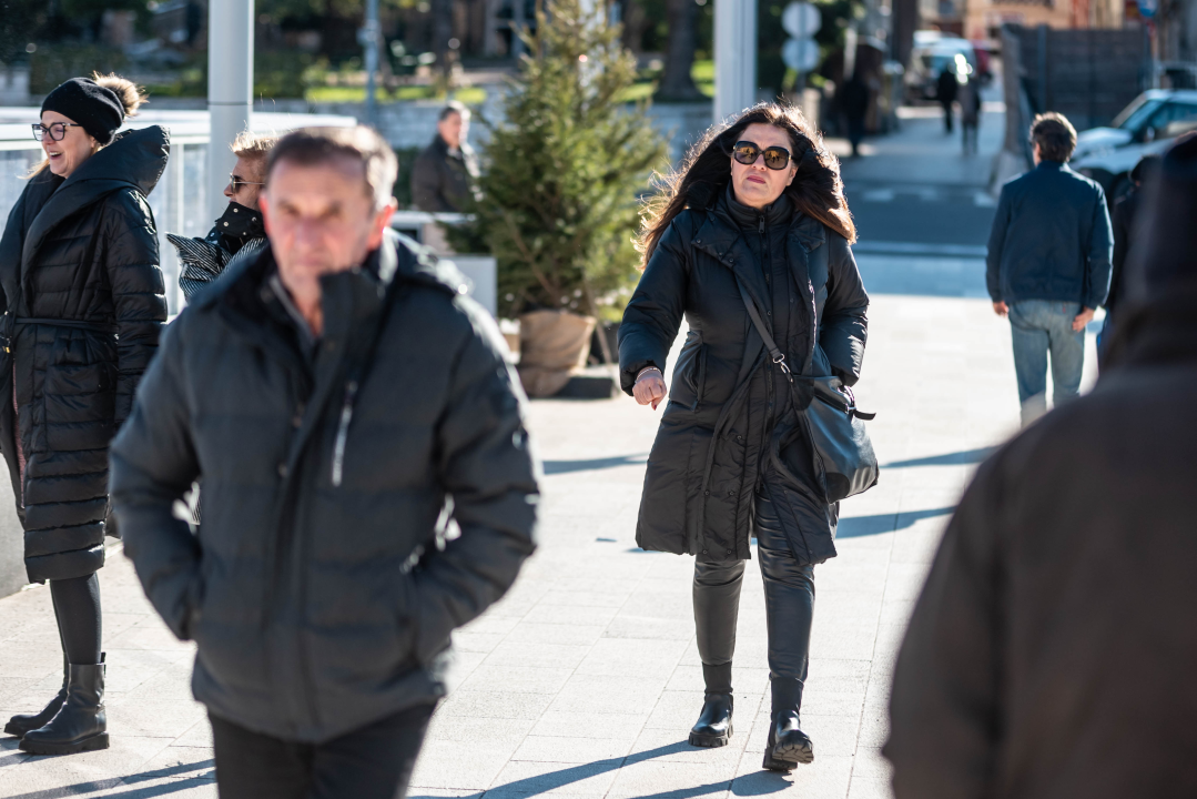 FOTO Đir po gradu, četvrtak 13. siječnja