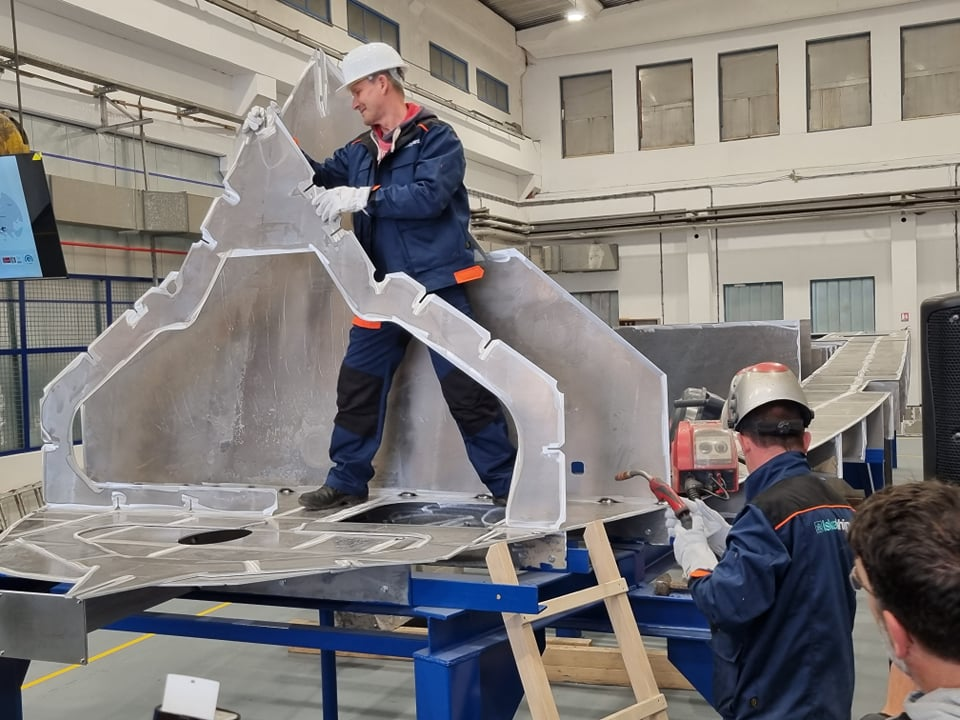 U Iskra brodogradilištu Šibenik svečano položena kobilica za brod hitne pomorske medicinske službe