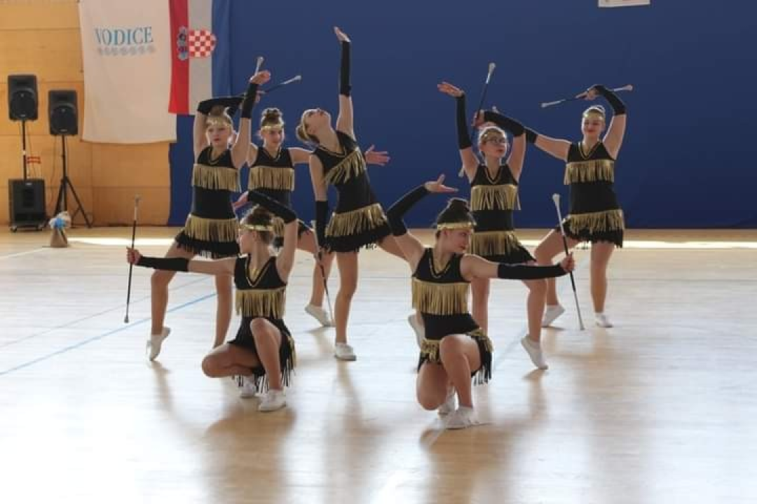 Veliki uspjeh Vodiških mažoretkinja: Izborile prolaz na državno prvenstvo