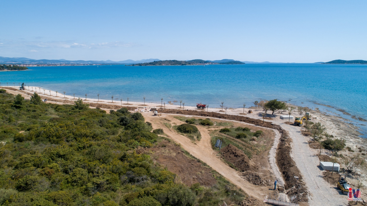 Radovi na šetnici od Vodica prema Tribunju u završnoj su fazi