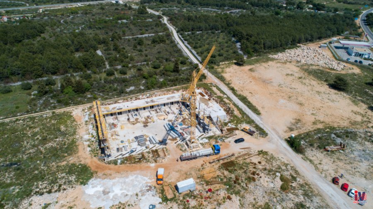Pogledajte kako napreduje gradnja sportske dvorane u Vodicama