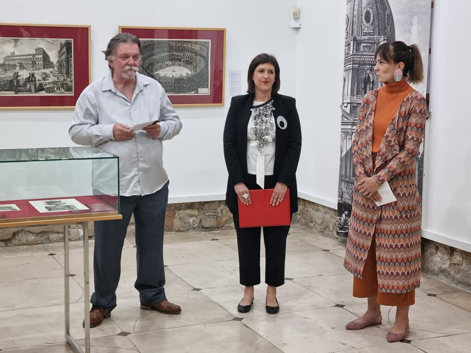 U Muzeju grada Šibenika otvorena izložba 'Giovanni Battista Piranesi i vedutistički odjeci' 