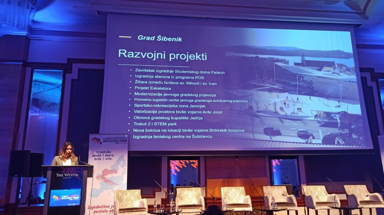 Razvojna vizija Šibenika i uspješni projekti predstavljeni na 5. Adriatic Investicijskom Forumu 
