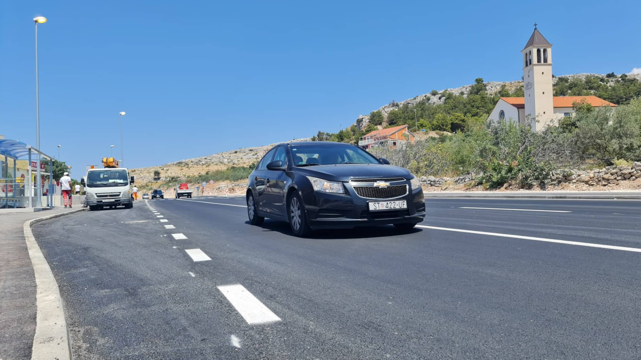 Gotove muke po mještanima Žaborića: Rekonstruirana dionica magistrale napokon bez semafora, promet teče normalno